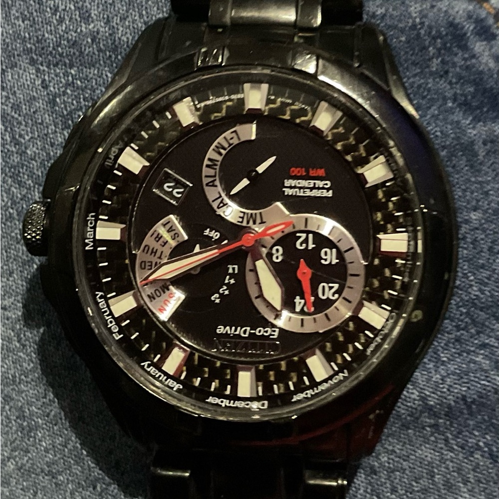 Citizen Black Eco-Drive Watch